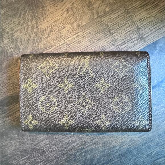 VINTAGE LOUIS VUITTON MONOGRAM PORTE MONNAIE TRESOR WALLET - Picture 2 of 9